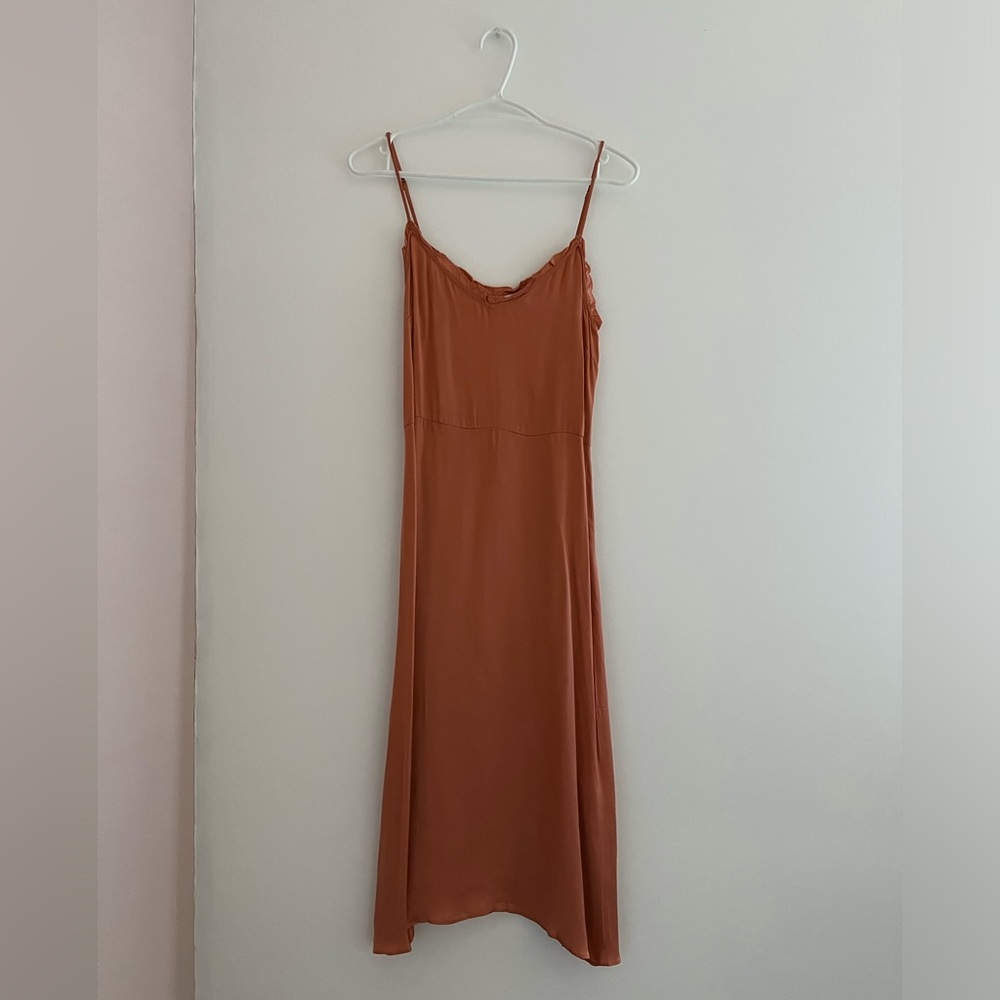 New Aritzia Wilfred Millie Silk Slip Dress | NWOT